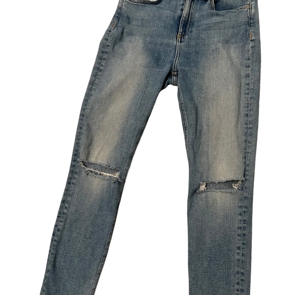 Rag & Bone Nina Tulsa Highrise Skinny Medium Wash Jeans, Sz 26 - Picture 6 of 16